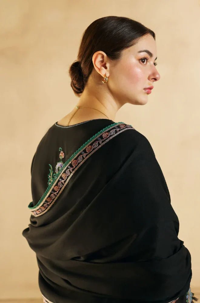 Embroidered Dhanak Unstitched 3PC Set | FS3036 - Bint Ayesha