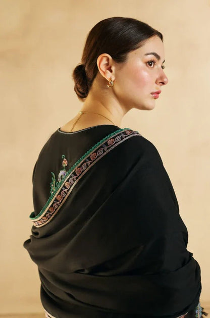 Embroidered Dhanak Unstitched 3PC Set | FS3036 - Bint Ayesha