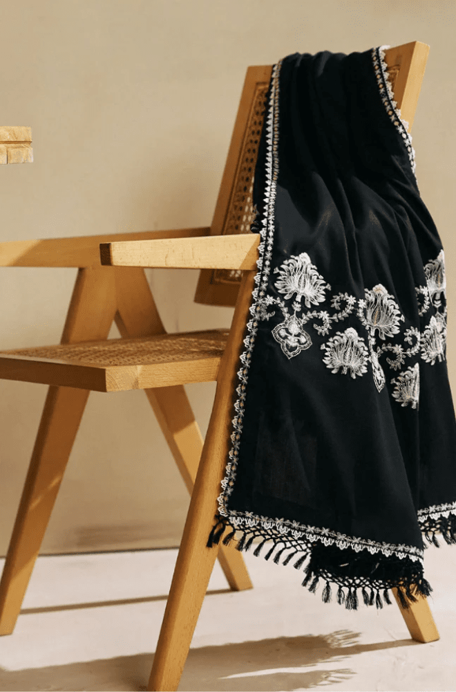 Embroidered Dhanak Unstitched 3PC Set | FS3037 - Bint Ayesha